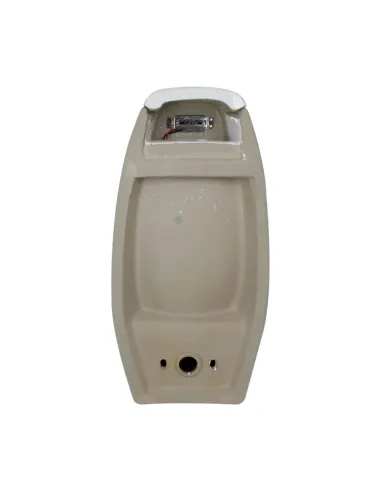 Пісуар підвісний Q-Тap Stork QT1588102HW White 685х350х310 мм, з ІЧ датчиком автоматичного змиву