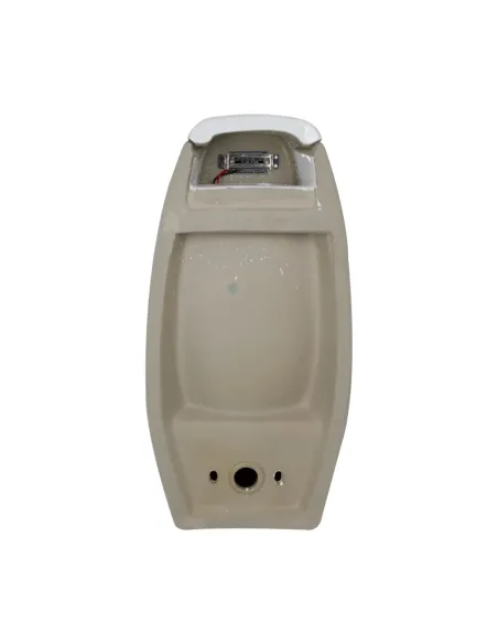 Пісуар підвісний Q-Тap Stork QT1588102HW White 685х350х310 мм, з ІЧ датчиком автоматичного змиву