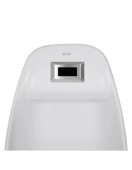 Писсуар подвесной Q-Тap Stork QT1588102HW White 685х350х310 мм, с ИК датчиком автоматического смыва