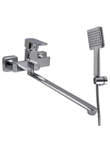 Смеситель для ванны Globus Lux ALFA GLAL-0208N с душевым набором