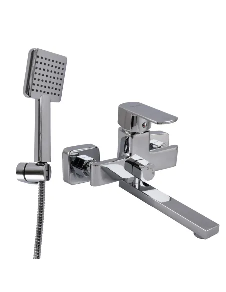 Смеситель для ванны Globus Lux ALFA GLAL-0102N с душевым набором