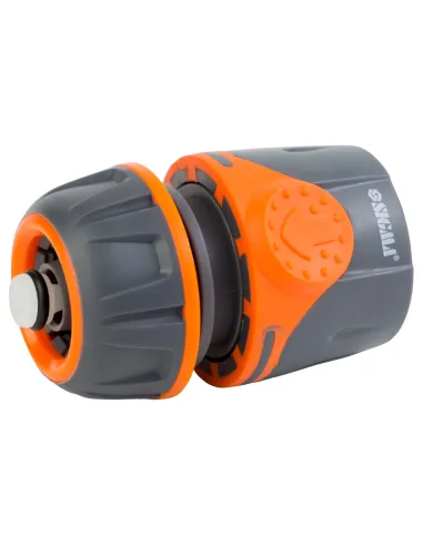 Коннектор быстросъёмный Flora 5015494 аквастоп для шланга 1/2 дюйма ABS