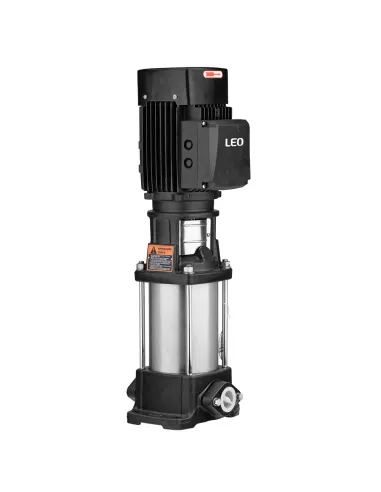 Многоступенчатый вертикальный насос Leo 3.0 LVR1-19 (7710153) 1,1 кВт, 380В, напор 114 м, нержавеющая сталь
