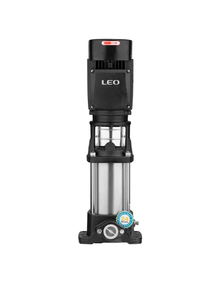 Багатоступінчастий вертикальний насос Leo 3.0 LVR15-5 (7711743) 4 кВт, 380В, напір 68 м, нержавіюча сталь