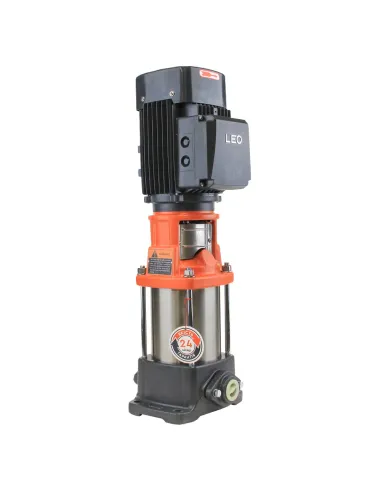 Многоступенчатый вертикальный насос Leo 3.0 LVR4-15 (7711053) 3 кВт, 380В, напор 142 м, нержавеющая сталь