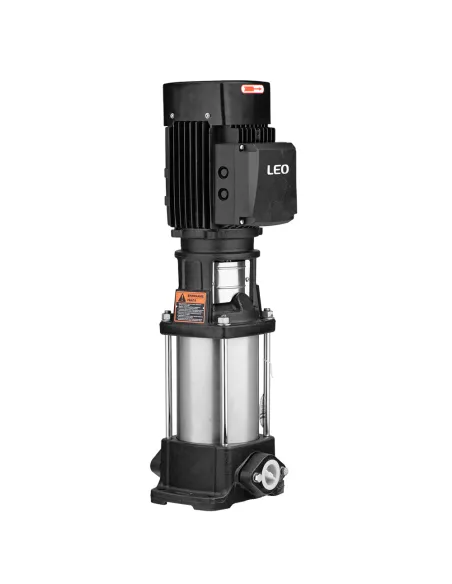 Багатоступінчастий вертикальний насос Leo 3.0 LVR4-8 (7710983) 1,5 кВт, 380В, напір 74 м, нержавіюча сталь