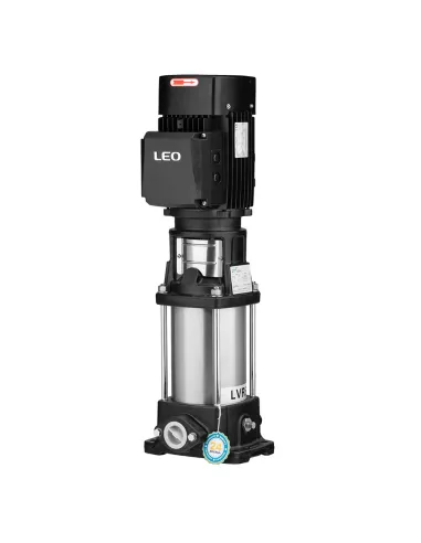 Багатоступінчастий вертикальний насос Leo 3.0 LVR4-8 (7710983) 1,5 кВт, 380В, напір 74 м, нержавіюча сталь