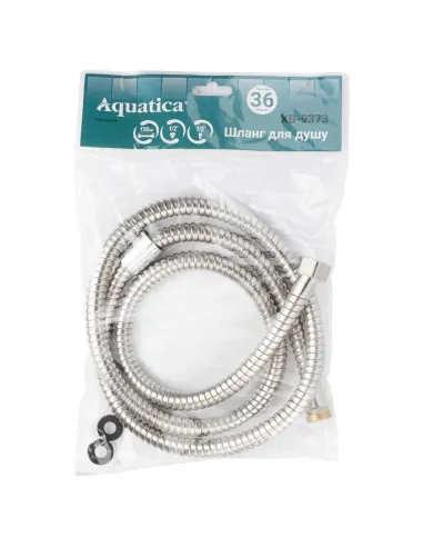 Шланг для душу Aquatica XB-9373 хром 150 см