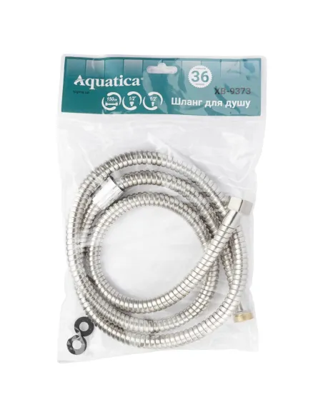 Шланг для душа Aquatica XB-9373 хром 150 см