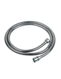 Шланг для душу Aquatica XB-8153 хром 150-210 см, розтяжний
