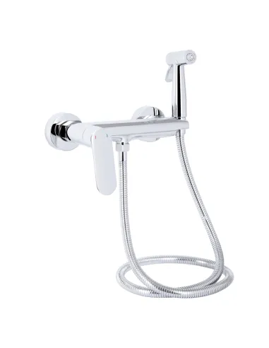 Набор для гигиенического душа со смесителем Q-Tap Evia QTEVI262CRM47582 Chrome