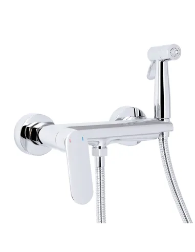 Набор для гигиенического душа со смесителем Q-Tap Evia QTEVI262CRM47582 Chrome