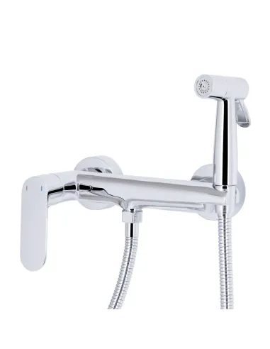 Набор для гигиенического душа со смесителем Q-Tap Evia QTEVI262CRM47582 Chrome
