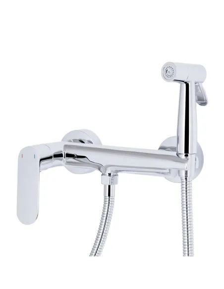 Набор для гигиенического душа со смесителем Q-Tap Evia QTEVI262CRM47582 Chrome