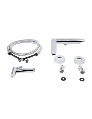 Набор для гигиенического душа со смесителем Q-Tap Evia QTEVI262CRM47582 Chrome