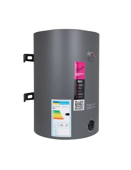 Бойлер универсальный Thermo Alliance 100 литров D100VH15Q3G Grey, мокрый ТЭН