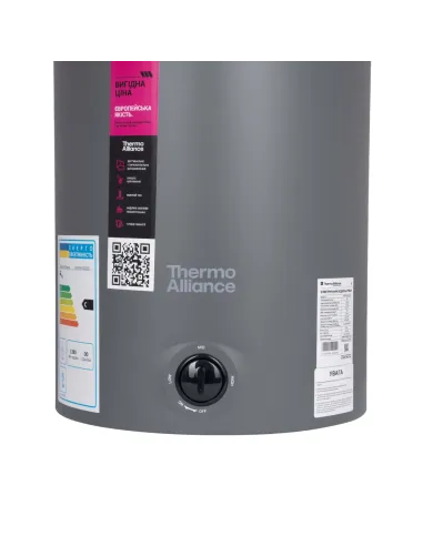Бойлер универсальный Thermo Alliance 100 литров D100VH15Q3G Grey, мокрый ТЭН