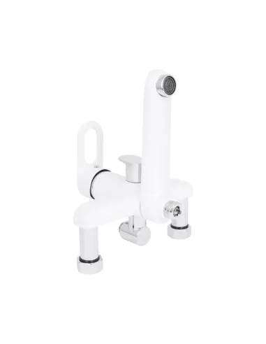 Душевая система Lidz Latwa LDLAT1031WHI48994 белая с изливом