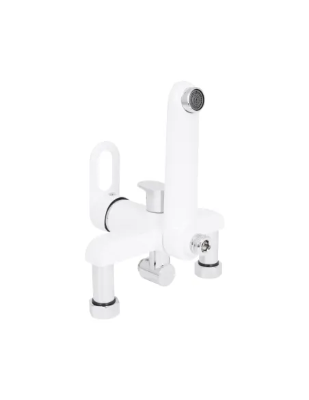 Душевая система Lidz Latwa LDLAT1031WHI48994 белая с изливом