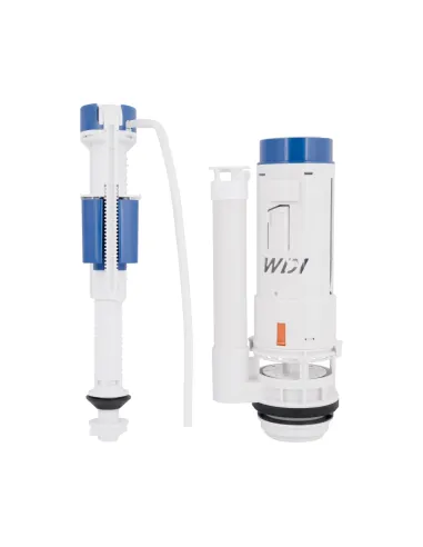 Комплект арматуры для бачка унитаза Q-Tap WDI QTWDI177W49454 3/6 л, нижняя подача