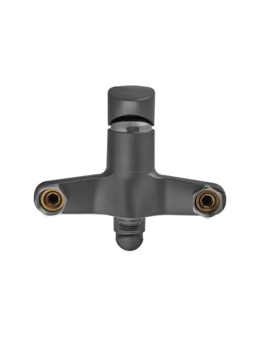 Смеситель для ванны Plamix CEZAR-006 EURO SET Graphite PM0691, с душевым набором