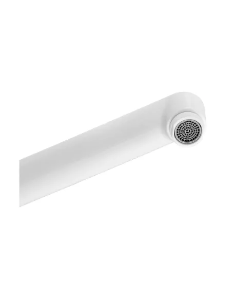 Смеситель для ванны Plamix Lucas-006 EURO SET White PM0709, с душевым набором