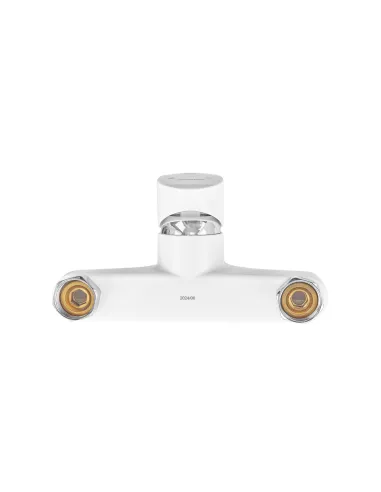 Смеситель для ванны Plamix CEZAR-009 EURO SET White PM0692, с душевым набором