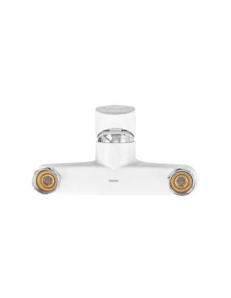 Смеситель для ванны Plamix CEZAR-009 EURO SET White PM0692, с душевым набором