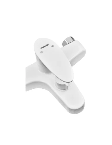 Смеситель для ванны Plamix CEZAR-009 EURO SET White PM0692, с душевым набором