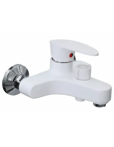 Смеситель для ванны Plamix Cezar-009 EURO White PM0736