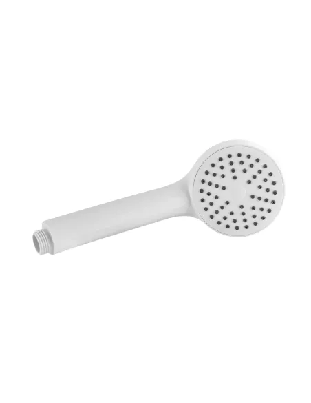 Смеситель для ванны Plamix Pablo-140 Euro Set White PM0751, двухвентильный, с душевым набором