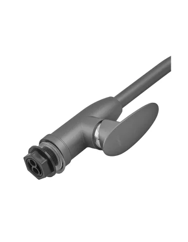 Смеситель для кухни Plamix CEZAR-011-B SET Graphite PM0695