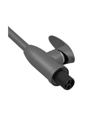 Смеситель для кухни Plamix CEZAR-011-B SET Graphite PM0695