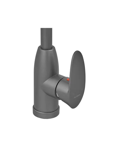 Смеситель для кухни Plamix CEZAR-011-B SET Graphite PM0695