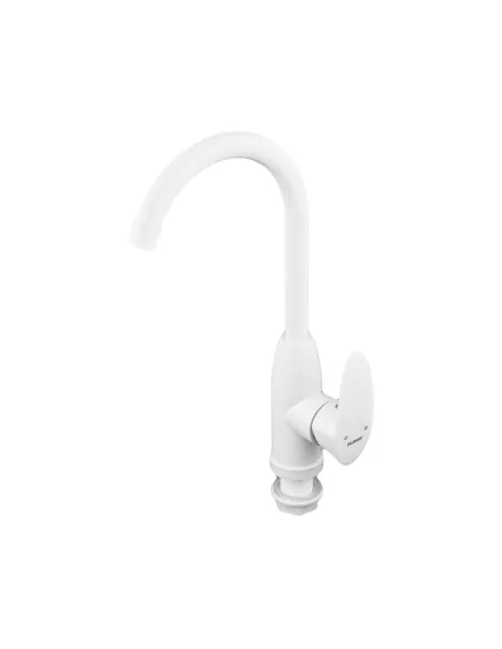 Смеситель для кухни Plamix Cezar-011-B White PM0737