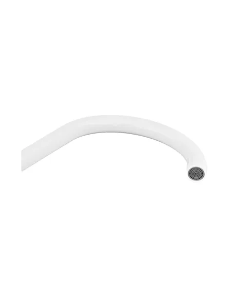 Смеситель для кухни Plamix Cezar-011-B White PM0737