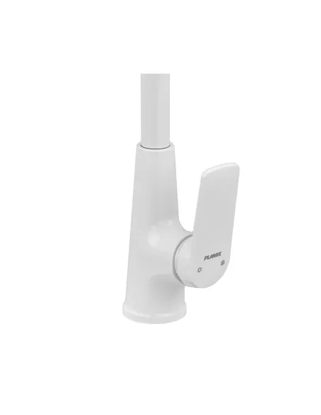 Смеситель для кухни Plamix Lucas-011 SET White PM0714