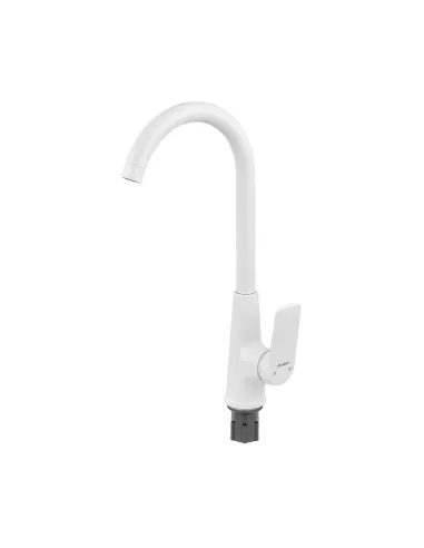 Смеситель для кухни Plamix Lucas-011 SET White PM0714