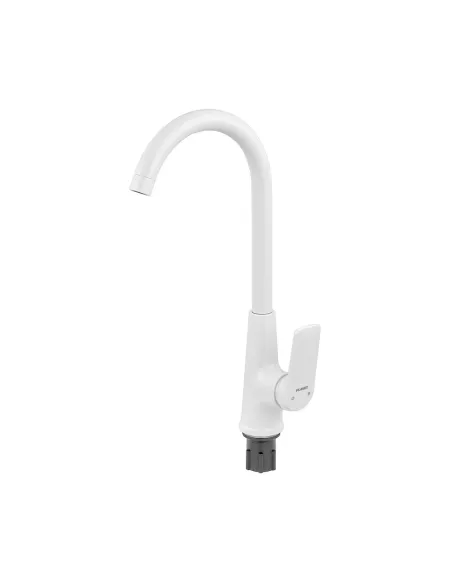 Смеситель для кухни Plamix Lucas-011 SET White PM0714