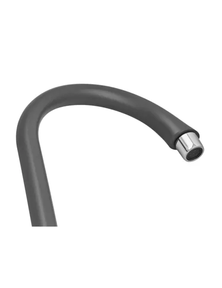 Смеситель для кухни Plamix Mario-011 Graphite PM6099