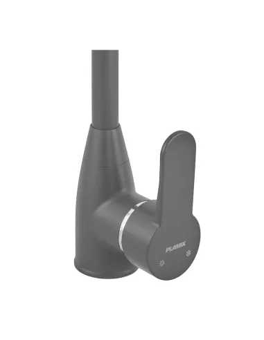 Смеситель для кухни Plamix Mario-011 Graphite PM6099