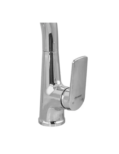 Смеситель для кухни с гибким изливом Plamix Lucas-017 SET CHROME REFL.Grey PM0715, серый гофроизлив