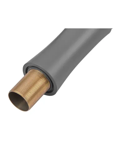 Смеситель для умывальника Plamix Oscar-001 Graphite PM6097, однорычажный