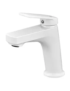 Смеситель для умывальника Plamix Lucas-001 SET White PM0706, однорычажный