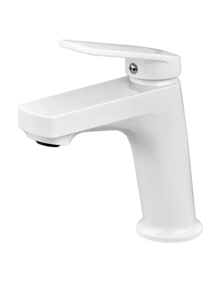 Смеситель для умывальника Plamix Lucas-001 SET White PM0706, однорычажный