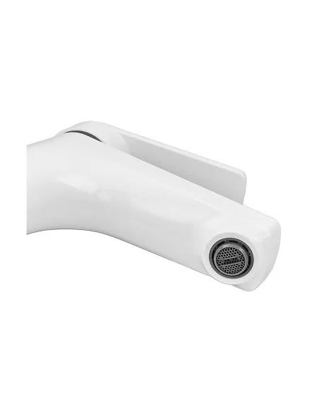 Смеситель для умывальника Plamix Lucas-001 SET White PM0706, однорычажный