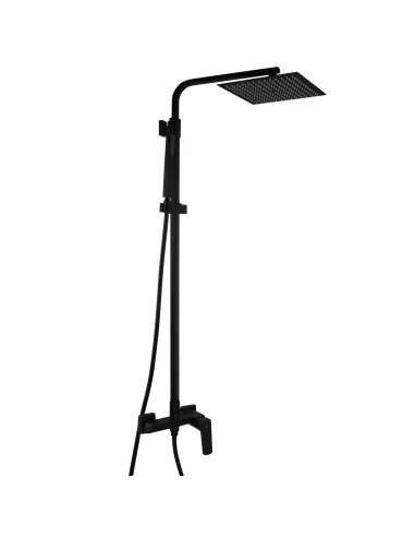 Душевая система Topaz Lexi TL 21105-H57-BL без излива, черная, высота 130 см