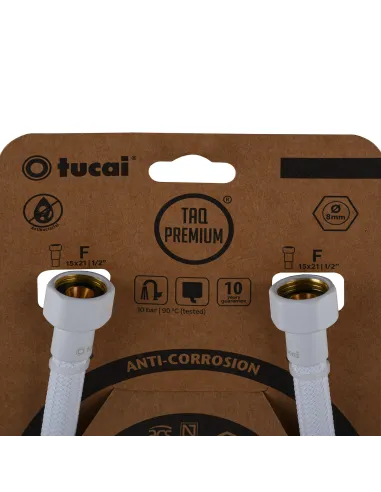 Шланг для подвода воды Tucai TAQ PREMIUM GRIF ACB HG-1212-300 209971 1/2x1/2 дюйма BВ, 0.3 метра