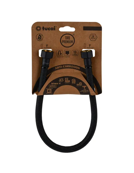 Шланг для подвода воды Tucai TAQ PREMIUM GRIF HG-1212-400 209969 1/2x1/2 дюйма BВ, 0.4 метра