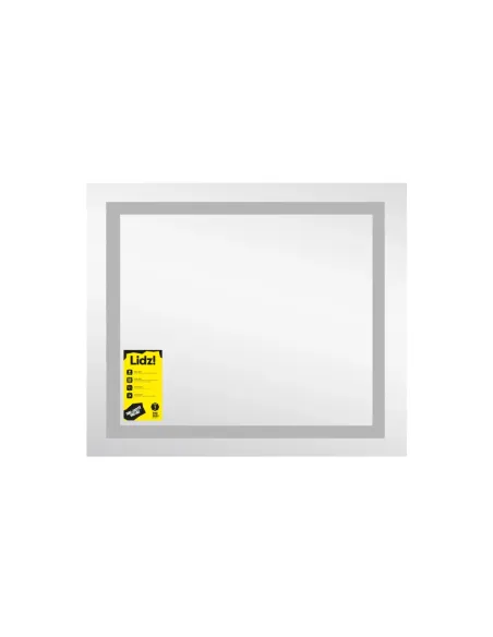 Дзеркало для ванної кімнати Lidz Kubis KU1 LDKU60070049285, 700х600 мм, з LED-підсвічуванням Touch, з антизапотіванням, регулято